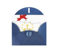 HDSKFNS Cartes de vœux imprimées avec drapeau du Tadjikistan, 15,2 x 10,2 cm, cartes en papier nacré avec enveloppes, pour anniversaire, mariage, condoléances