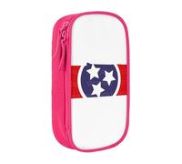 HDSKFNS Grande trousse à crayons avec fermeture éclair et motif drapeau de l'État du Tennessee