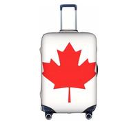 HDSKFNS Housse de valise imprimée drapeau canadien pour valises de 45,7 à 81,3 cm, blanc, XL