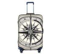 HDSKFNS Law of the Compass Navigation 1 Housse de valise imprimée pour valises de 45,7 à 81,3 cm, blanc, XL