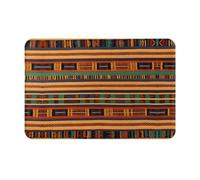 HDSKFNS Tapis de porte imprimé africain, tapis d'entrée pour porche, salle de bain, buanderie, décoration de sol