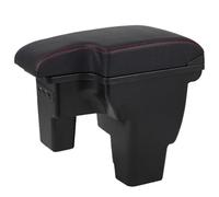 HDSNWG Accoudoir De Voiture 2017, Boîte De Rangement D'accoudoir D'accessoires D'intérieur pour Focus 3(Black Red Line)
