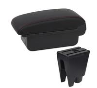 HDSNWG Boîte D'accoudoir Automatique, Boîte De Magasin, Détails Intérieurs, Installation Simple, Accessoires De Voiture pour Citroën C1(A1 Red Line No USB)