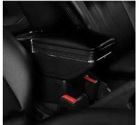 HDSNWG Boîte D'accoudoir avec Support Multifonctionnel, Coussin en PU, Accessoires De Modification Intérieure De Voiture pour Liana(Single All Black)