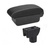 HDSNWG Boîte De Rangement D'accoudoir De Console Centrale pour Ignis Accessoires De Modification De Pièces Intérieures De Voiture(A-Black White Line)