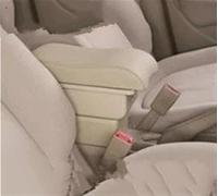 HDSNWG Boîte De Rangement Multifonctionnelle pour Accessoires D'intérieur De Voiture, Console Centrale, Boîte D'accoudoir pour Civic EP3(B-Beige)