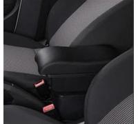 HDSNWG Boîte De Rangement Multifonctionnelle pour Accessoires D'intérieur De Voiture, Console Centrale, Boîte D'accoudoir pour Fiat 500(A-Black Black Line)