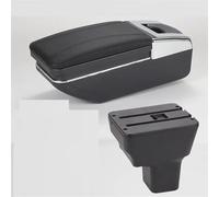 HDSNWG Boîte De Rangement Multifonctionnelle pour Accessoires D'intérieur De Voiture, Console Centrale, Boîte D'accoudoir pour Kick 2016 - 2022(C Black Line No USB)