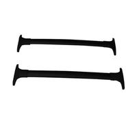HDSNWG Galerie de Toit à Rail Horizontal pour Ford pour Ecosport 2013-2020 Barres Latérales Alliage D'aluminium Transversales Porte-Bagages Toit 2 Pièces(Noir)