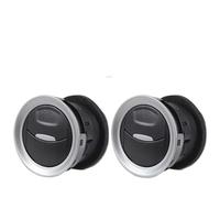 HDSNWG Sortie Climatisation De Diffuseur Calandre Voiture pour Ford pour Connect 2009-2013 1697430 8A6HAQ18B09(2pcs Chrome)