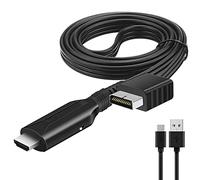 HDSUNWSTD Câble HDMI pour PS2 et PS1, PS1/PS2 vers adaptateur HDMI avec sortie de signal RVB véritable