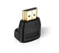 HDSupply Adaptateur DVI mâle vers HDMI femelle - Plaqué or - Full HD - 1080p - Noir