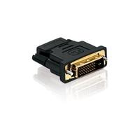HDSupply HA010 Adaptateur DVI - HDMI (DVI-D mâle (24 + 1) vers HDMI femelle (19pol)), noir