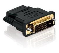 HDSupply HA010 Adaptateur DVI - HDMI (DVI-D mâle (24 + 1) vers HDMI femelle (19pol)), noir
