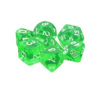 Epic Forge HDT-05 Lot de 7 Dés en boîte - Gemmes Emeraude