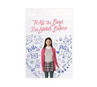 HDTS Poster Movie to All The Boys I've Loved before sur toile pour chambre à coucher, paysage sportif, décoration de bureau, cadeau sans cadre : 30 x 45 cm