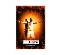 HDTS Poster sur toile de film classique Bad Boys - Décoration murale pour salon, chambre à coucher - Sans cadre : 30 x 45 cm