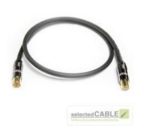 HDTV Câble D'Antenne 1m 120dB 3-fach Protég Noir LCD 115+HI-ANCM01