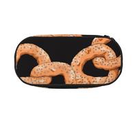 HDTVTV Bretzel Frais Trousse à Crayons, étui à stylos, Sac à Crayons Portable avec Fermeture éclair, Trousse à cosmétiques