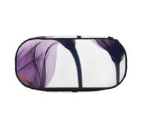 HDTVTV Fleurs d'espoir Violet Lavande Trousse à Crayons, étui à stylos, Sac à Crayons Portable avec Fermeture éclair, Trousse à cosmétiques