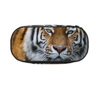 HDTVTV Guêtre Tigre Trousse à Crayons, étui à stylos, Sac à Crayons Portable avec Fermeture éclair, Trousse à cosmétiques