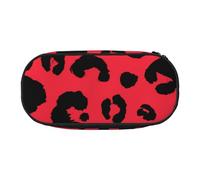 HDTVTV Léopard Lion Tigre Animal Pri Trousse à Crayons, étui à stylos, Sac à Crayons Portable avec Fermeture éclair, Trousse à cosmétiques