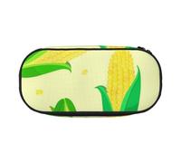 HDTVTV Maïs Vert délicieux Trousse à Crayons, étui à stylos, Sac à Crayons Portable avec Fermeture éclair, Trousse à cosmétiques