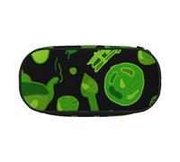 HDTVTV Motif de légumes Verts Trousse à Crayons, étui à stylos, Sac à Crayons Portable avec Fermeture éclair, Trousse à cosmétiques