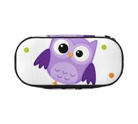HDTVTV Motif imprimé Hibou Animal Mignon Trousse à Crayons, étui à stylos, Sac à Crayons Portable avec Fermeture éclair, Trousse à cosmétiques