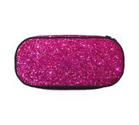 HDTVTV Paillettes Roses Scintillantes Trousse à Crayons, étui à stylos, Sac à Crayons Portable avec Fermeture éclair, Trousse à cosmétiques