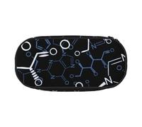 HDTVTV Symboles de Chimie Chimique Trousse à Crayons, étui à stylos, Sac à Crayons Portable avec Fermeture éclair, Trousse à cosmétiques