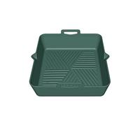 Hduacuge 1 PCS Réutilisable Silicone Air Fryer Doublure Panier Carré Air Fryer Pot Plateau Résistant à la Chaleur Alimentaire Cuisson pour AirFryer Accessoires A