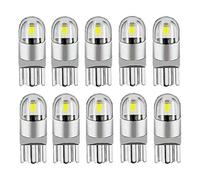 Hduacuge 10Pcs 6000K Canbus T10 168194 W5W Dome License Side Marker Ampoule LED Blanc