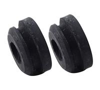 Hduacuge 2 PièCes Ensemble Radiateur Isolant SupéRieur Supports Bague Caoutchouc Noir Adapté pour Accord 74173-SJ4-000
