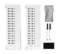 Hduacuge 5 pièces Enfants Calcul Pad Pratique Diverses Permutations et Combinaisons pour la Pratique des Enfants pour L'éCole