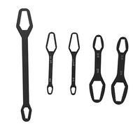 Hduacuge 5X 3-22MM Clé Torx Multifonctionnelle Universelle à Double Extrémité Clé Hexagonale à Double Extrémité Clé Multifonction Réglable Outil de Réparation Manuelle Outil de Réparation de