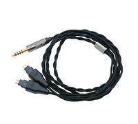 Hduacuge Câble SyméTrique pour Casque 4.4Mm Câble Bricolage pour HD580 HD600 HD650 HD660S Câble de Mise à Niveau du Casque