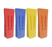 Hduacuge Coin D'Abattage en Plastique pour Le Travail Du Bois, Tronçonneuse à Essence, Lot de 4 Coins Forestiers en ABS Résistant Aux Chocs et Au Froid, Tronçonneuse à Colonne de Coupe Tombante