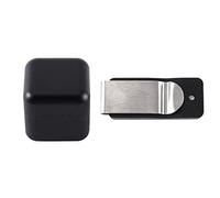 Hduacuge Étui à Craie pour Queue de Billard Boîte à Craie pour Queues de Billard Boîte à Craie Magnétique Résistance à l'usure Octogone Pince à Craie pour Queue de Billard Accessoires de Billard