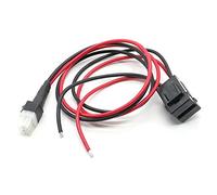 Hduacuge Fusible 30 A 6 Broches Onde Courte Cable de Cordon d'alimentation pour FT-857D IC-725A 1 metres