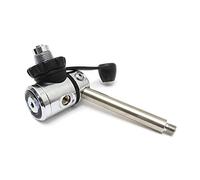 Hduacuge Guidon de Plongée sous-Marine Guidon de Plongée en Acier Inoxydable Guidon de Régulateur de Respiration BCD pour Premier Étage Maintenance Fixe Robuste