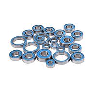 Hduacuge Kit de Roulements ScelléS 22 PièCes SéRies pour Arrma 1/8 Kraton Senton Outcast Talion Notoire 1/7 Mojave 6S Mises à Niveau de Voiture TéLéCommandéE
