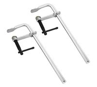 Hduacuge Lot de 2 Pinces à Barre Pinces à Souder 12 Pouces Pinces à Souder Pince à Barre en Acier Heavy Duty Max Open 12 Pouces, Profondeur de Gorge 3 Pouces