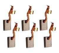 Hduacuge Lot de 6 Balais de Charbon Durables CB-440 Balais de Charbon de Rechange pour CB-440 CB-448 CB-436 195021-6 194427-5