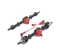 Hduacuge Mise à Niveau de la Tige de Direction de L'Essieu et ArrièRe de L'Engrenage en Acier pour MN D90 D99 MN90 MN99S 1/12 PièCes de Rechange de Voiture TéLéCommande, A