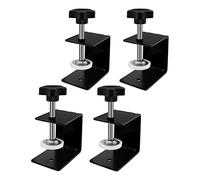Hduacuge Pince D'Installation Du Panneau Du Tiroir Quincaillerie Gabarit Pince en C 3 Mm D'éPaisseur Guide de Trou de PerçAge Du Tiroir Pince en U (Lot de 4)