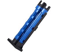 Hduacuge Porte-Canne à PêChe Radeau Accessoires de Baril de PêChe Dispositif D'Insertion Verticale pour BoîTe MatéRiel de PêChe-Bleu