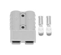 Hduacuge pour Connecteurs de Style Anderson 50A 600V 6-12AWG Outil éLectrique Ca/CC pour Bornes Solides PlaquéEs 6AWG Gris