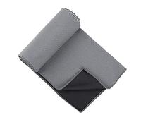 Hduacuge Serviette en soie de glace Sports Refroidissement instantané Serviette à glace portable Extérieur Voyage Fitness Course à pied Serviette de natation Sac en silicone