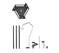 Hduacuge Support de Lampe Suspendu Pliable Support de Lampe Suspendu Portable Lanterne Lampe Bouteille D' Support pour Pique-Nique de Pêche